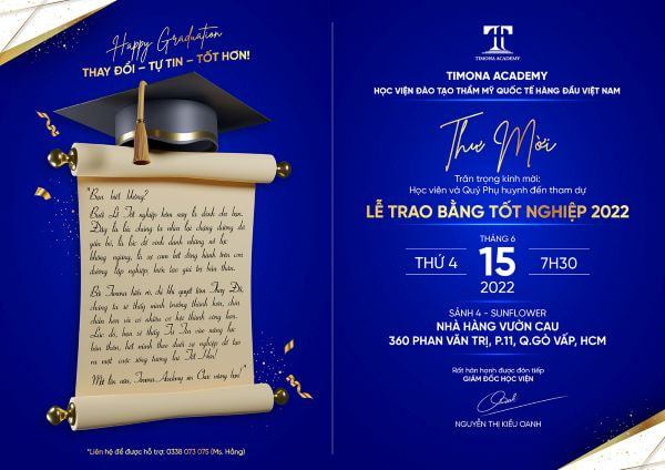 Thư Mời Dự Lễ Tốt Nghiệp