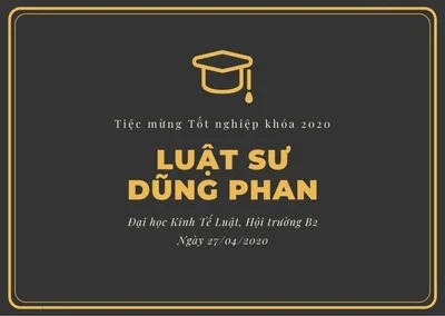 20+ Mẫu Thư Mời Tốt Nghiệp Độc Đáo Sáng Tạo Dành Cho Sinh Viên | In Đồng Lợi | 1