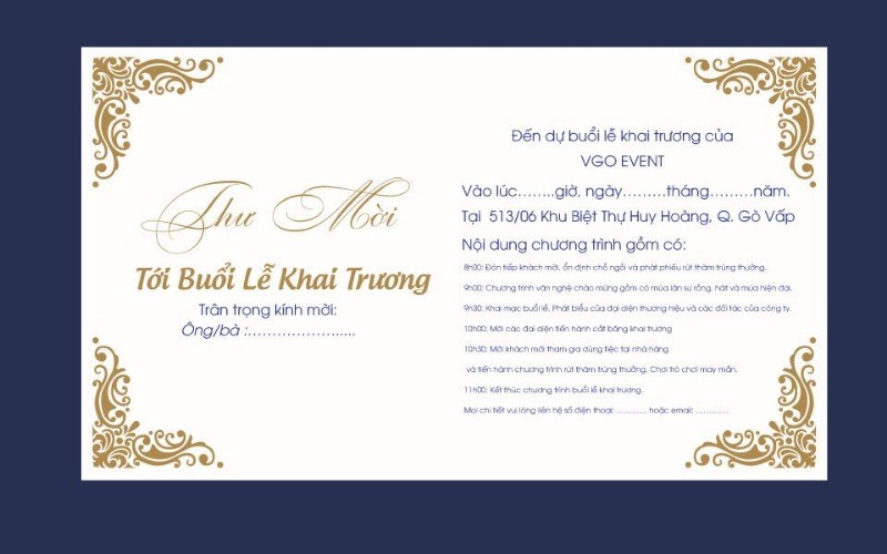 Thiệp 20/10 Là Gì? Mẫu Thư Mời Đẹp, Nội Dung Chuẩn Và Lưu Ý Khi Viết | In Đồng Lợi | 3