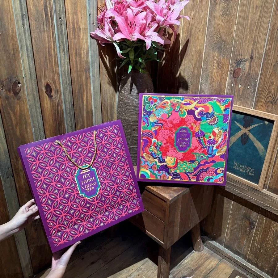 Mẫu Hộp Đựng Quà Tết Đẹp Sang Trọng Cao Cấp Xu Hướng Thiết Kế 2026 | In Đồng Lợi | 11