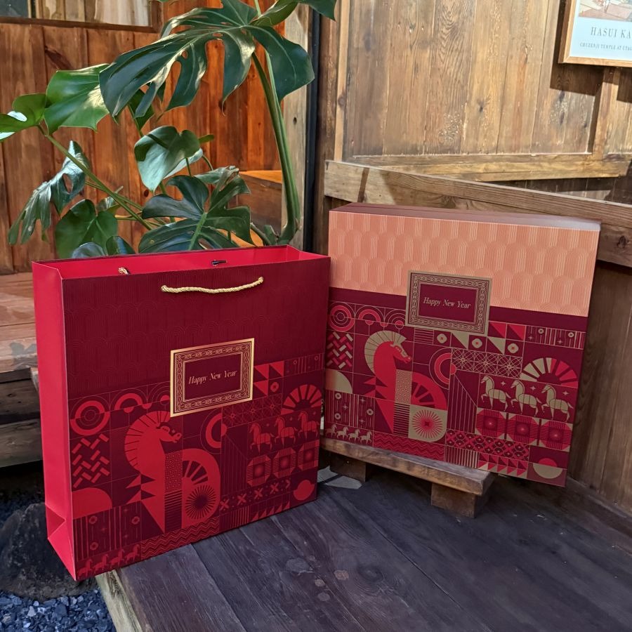 Mẫu Hộp Đựng Quà Tết Đẹp Sang Trọng Cao Cấp Xu Hướng Thiết Kế 2026 | In Đồng Lợi | 7
