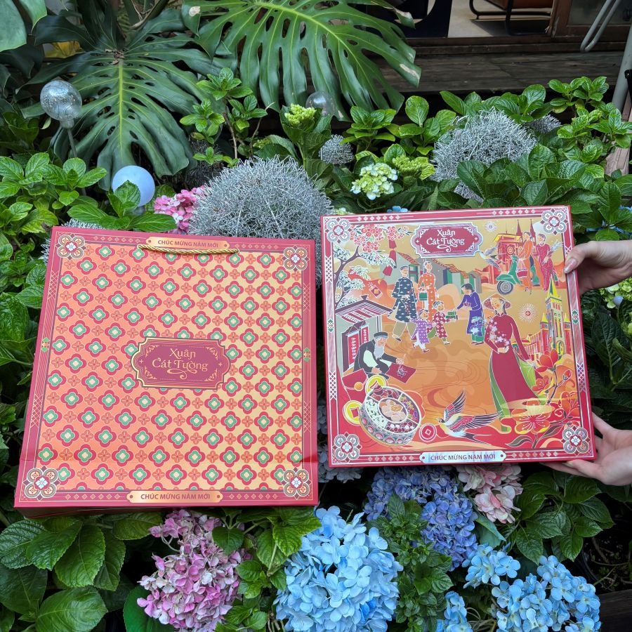 Mẫu Hộp Đựng Quà Tết Đẹp Sang Trọng Cao Cấp Xu Hướng Thiết Kế 2026 | In Đồng Lợi | 9