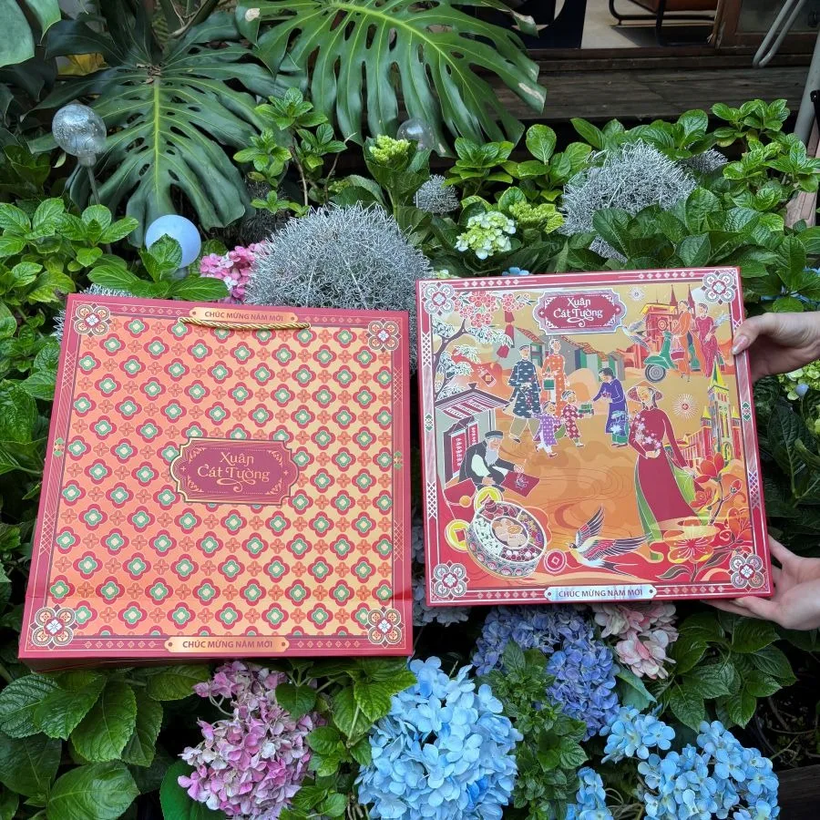 Mẫu Hộp Đựng Quà Tết Đẹp Sang Trọng Cao Cấp Xu Hướng Thiết Kế 2026 | In Đồng Lợi | 9