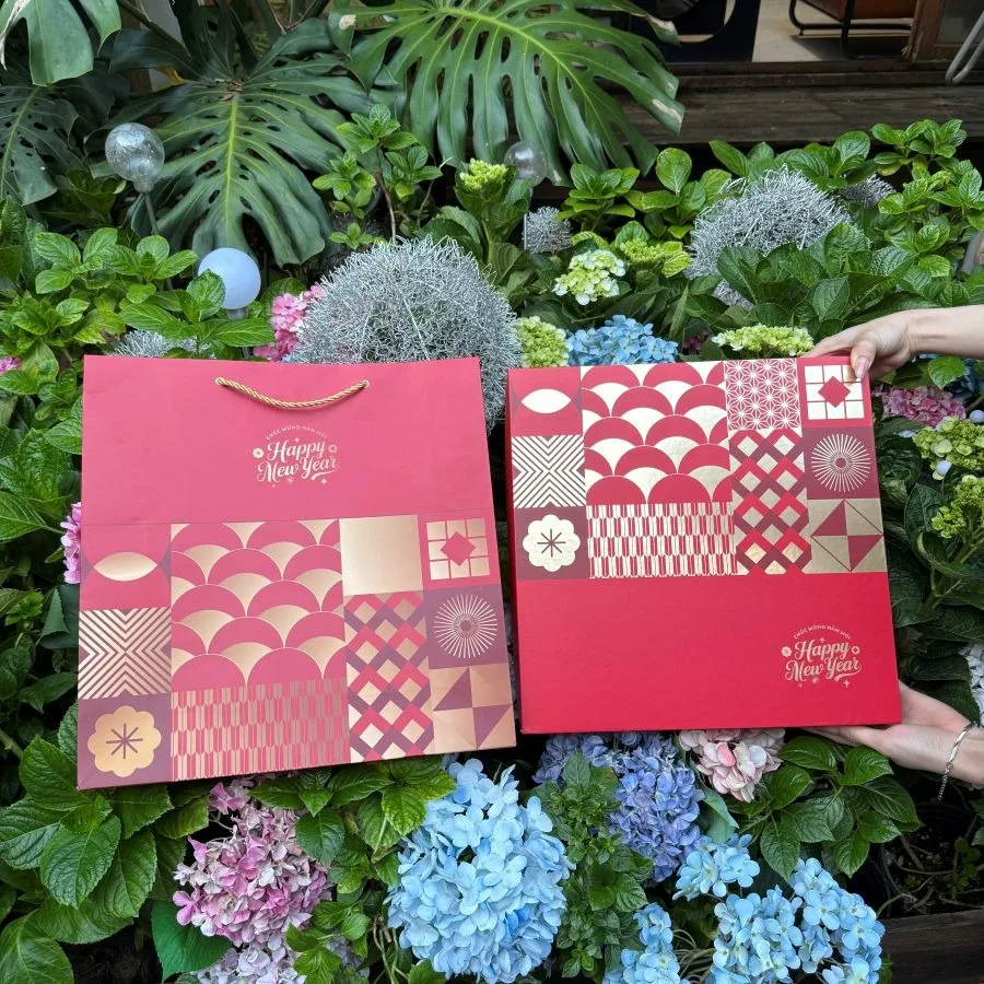 Mẫu Hộp Đựng Quà Tết Đẹp Sang Trọng Cao Cấp Xu Hướng Thiết Kế 2026 | In Đồng Lợi | 10