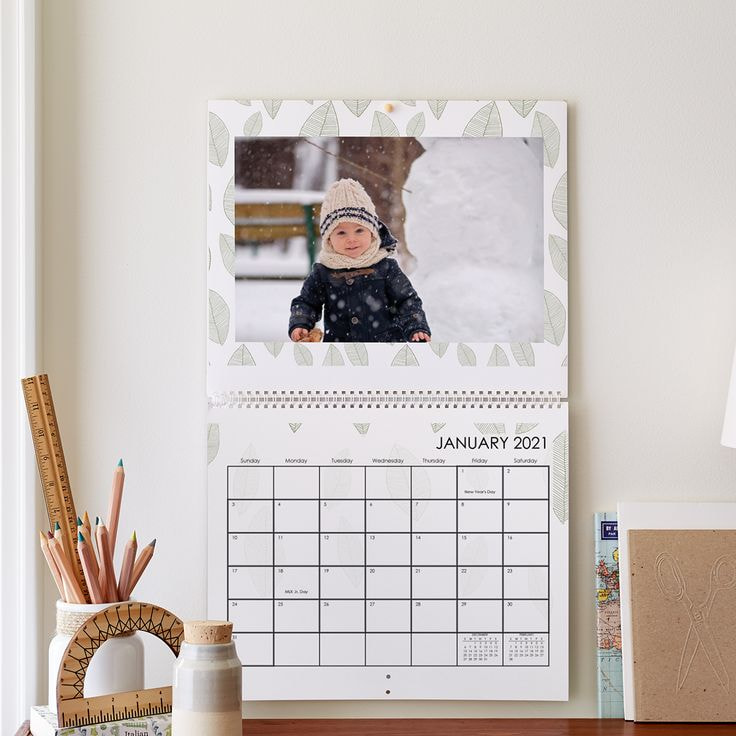 In Lịch Treo Tường Cho Bé Khổ Lớn 40X60 Lò Xo