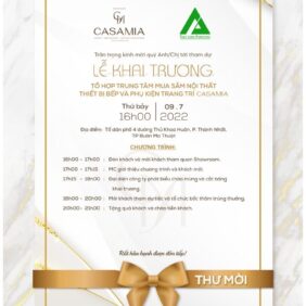 Gợi Ý Mẫu Thiệp Mời Khai Trương Đẹp, Chuyên Nghiệp &Amp;Amp; Dễ Tạo Dấu Ấn | In Đồng Lợi | 4