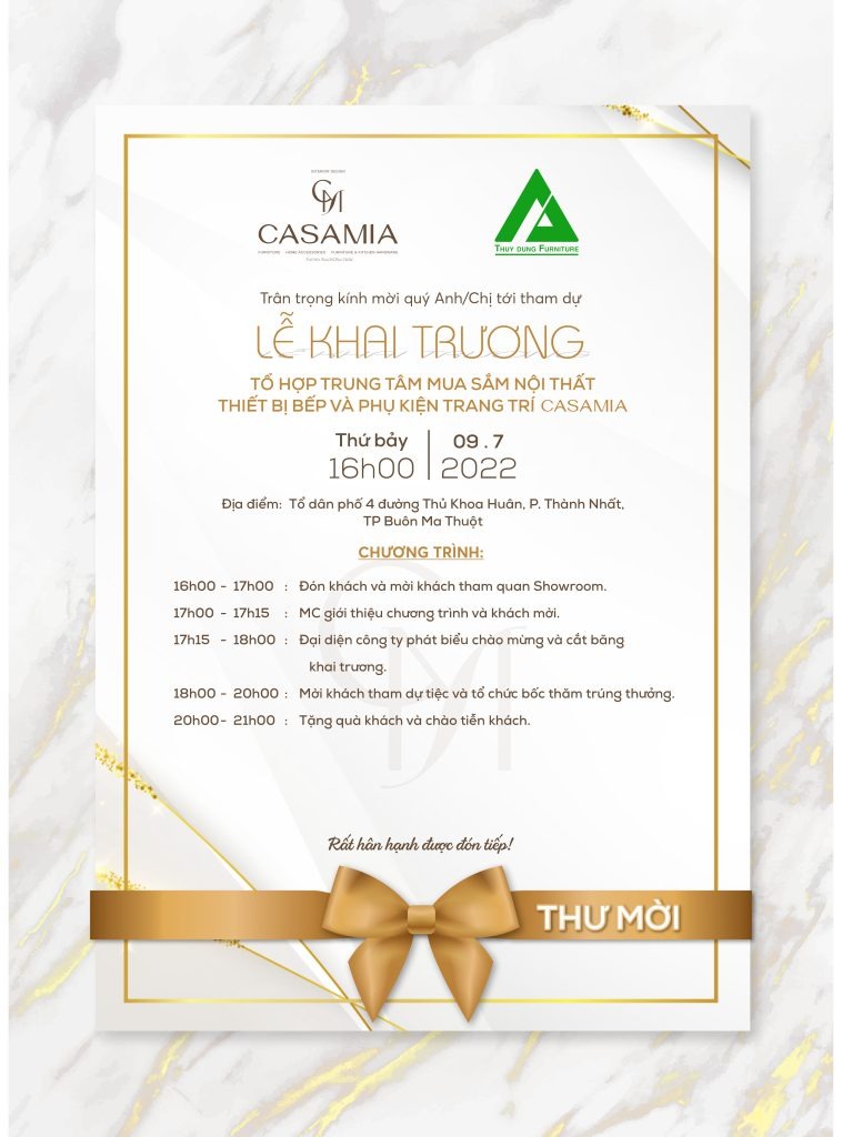 Gợi Ý Mẫu Thiệp Mời Khai Trương Đẹp, Chuyên Nghiệp &Amp; Dễ Tạo Dấu Ấn 8 Mau Thiep Moi Khai Truong 10 Gợi Ý Mẫu Thiệp Mời Khai Trương Đẹp, Chuyên Nghiệp &Amp; Dễ Tạo Dấu Ấn | In Đồng Lợi | 7