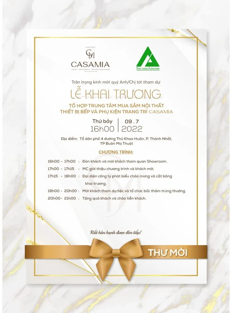 Gợi Ý Mẫu Thiệp Mời Khai Trương Đẹp, Chuyên Nghiệp &Amp; Dễ Tạo Dấu Ấn | In Đồng Lợi | 7