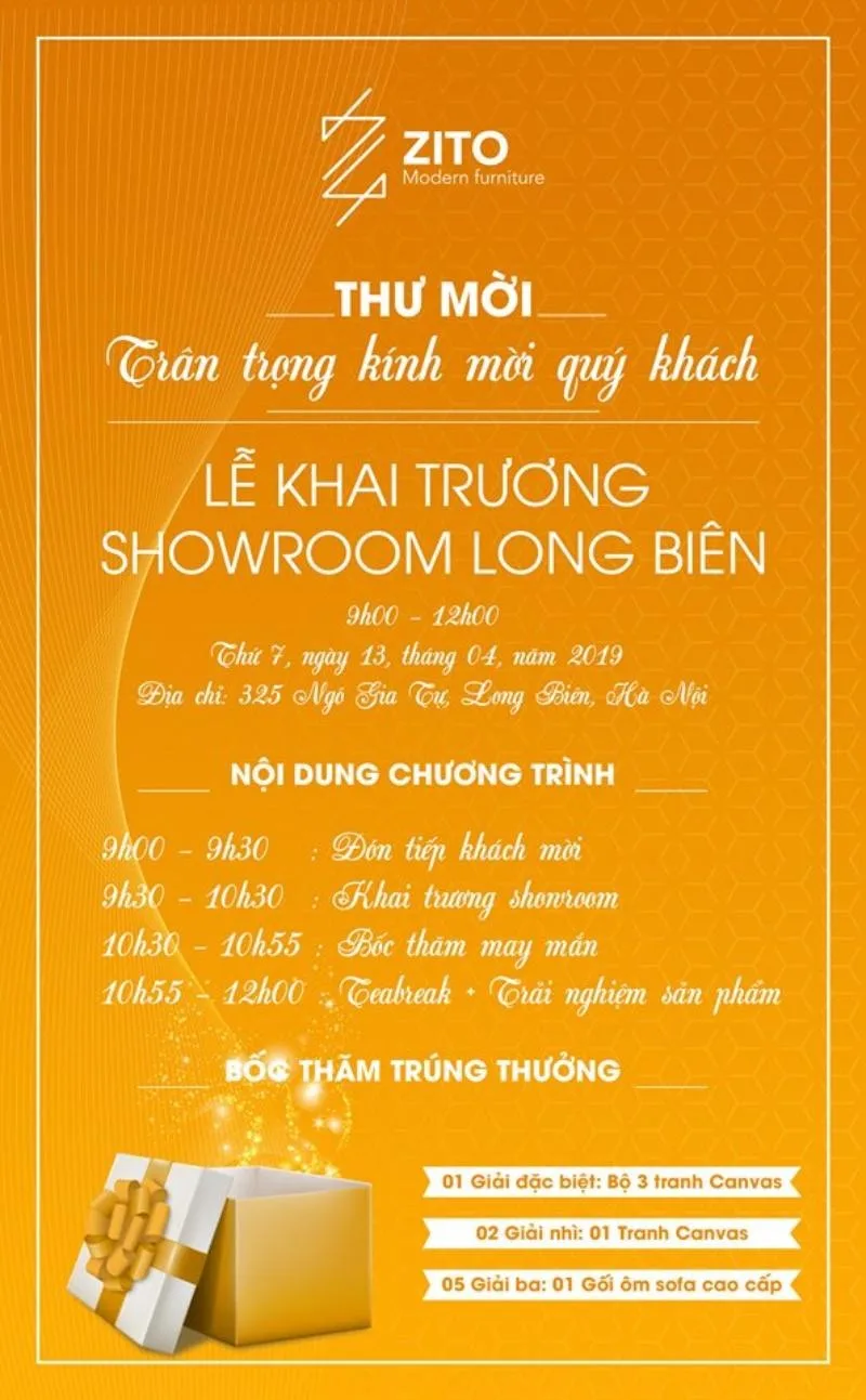 Gợi Ý Mẫu Thiệp Mời Khai Trương Đẹp, Chuyên Nghiệp &Amp; Dễ Tạo Dấu Ấn | In Đồng Lợi | 3