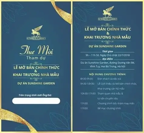 Gợi Ý Mẫu Thiệp Mời Khai Trương Đẹp, Chuyên Nghiệp &Amp; Dễ Tạo Dấu Ấn | In Đồng Lợi | 5