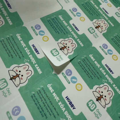 In Tem Nhãn Sản Phẩm Decal Giấy Giá Rẻ