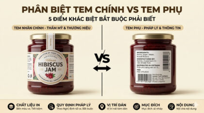 Tem Nhãn Chính Và Tem Phụ Có Giống Nhau Không