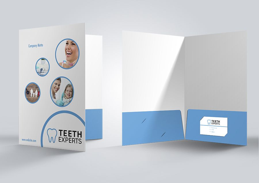 Mẫu Kẹp File Phòng Khám Nha Khoa