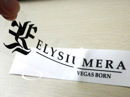 Decal Nhua Trong