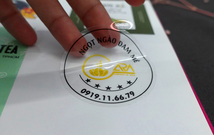 Decal Nhựa Trong Là Gì? Giải Đáp Thắc Mắc Khi Sử Dụng | In Đồng Lợi | 12