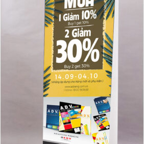 Standee Cuốn Roll-Up Là Gì? Cấu Tạo, Kích Thước &Amp;Amp; Bảng Giá Tham Khảo 2026 | In Đồng Lợi | 1