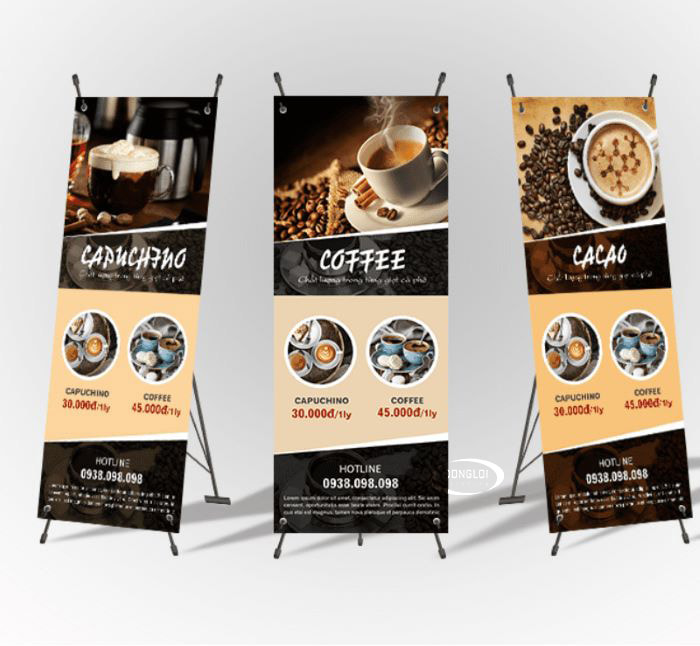Mẫu Standee Quán Cafe, Nhà Hàng – In Đẹp, Giá Tốt | In Đồng Lợi | 4
