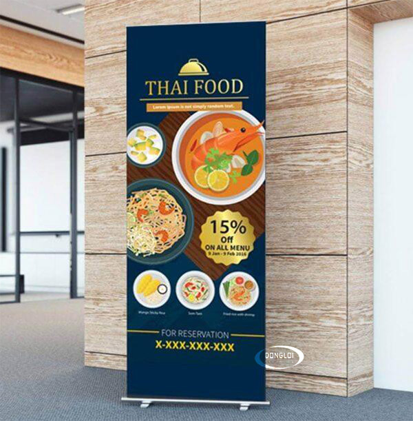 Mẫu Standee Quán Cafe, Nhà Hàng – In Đẹp, Giá Tốt | In Đồng Lợi | 13