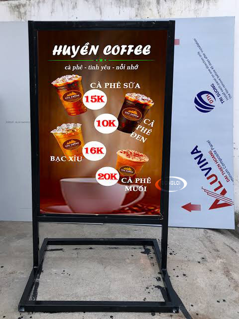 Mẫu Standee Quán Cafe, Nhà Hàng – In Đẹp, Giá Tốt | In Đồng Lợi | 5