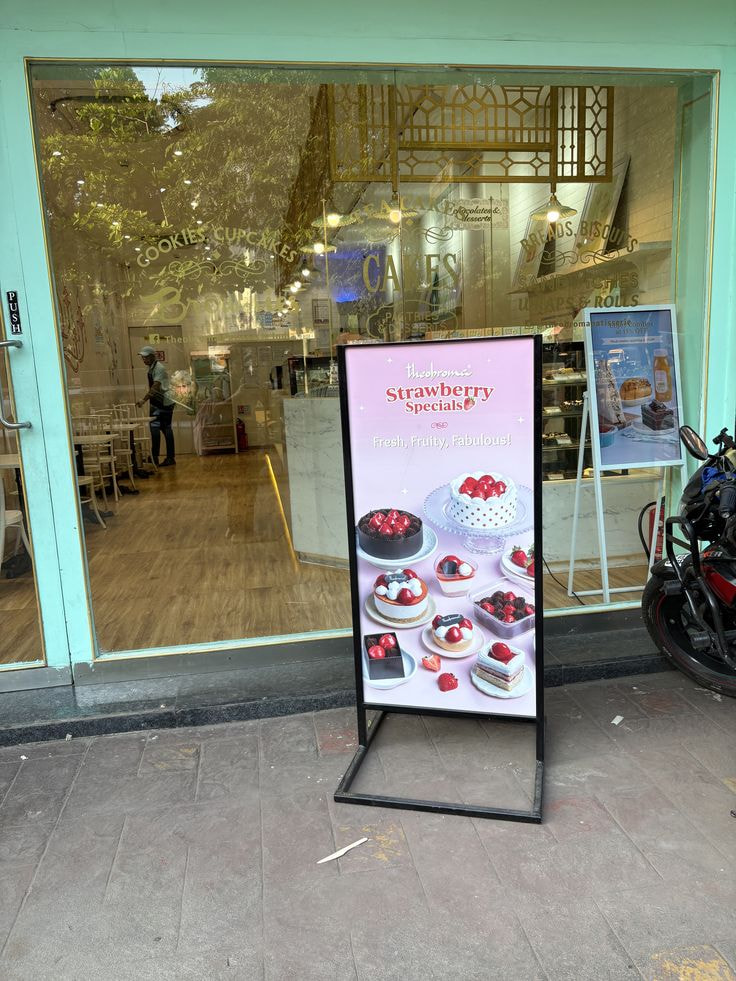 standee 2 mặt khung sắt