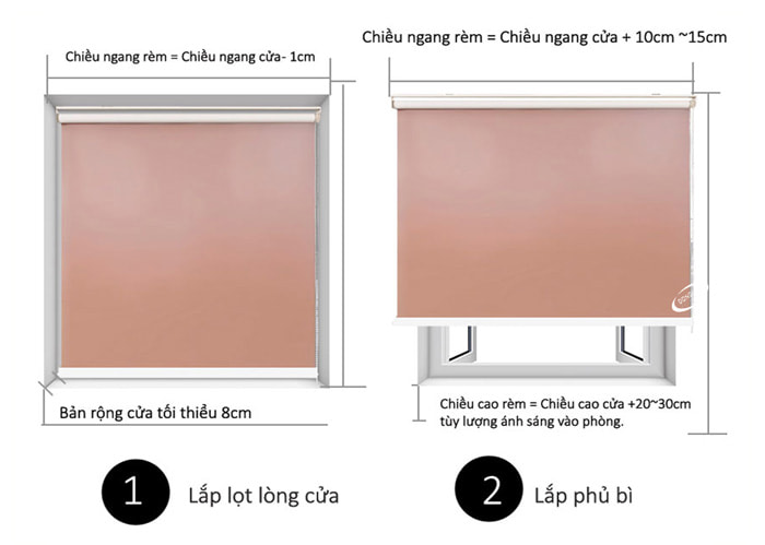 Hướng Dẫn Cách Đo Rèm Cuốn In Tranh Cửa Sổ Chuẩn Xác 2 Cach Do Rem Cuon In Tranh Cua So 22 Hướng Dẫn Cách Đo Rèm Cuốn In Tranh Cửa Sổ Chuẩn Xác | In Đồng Lợi | 2