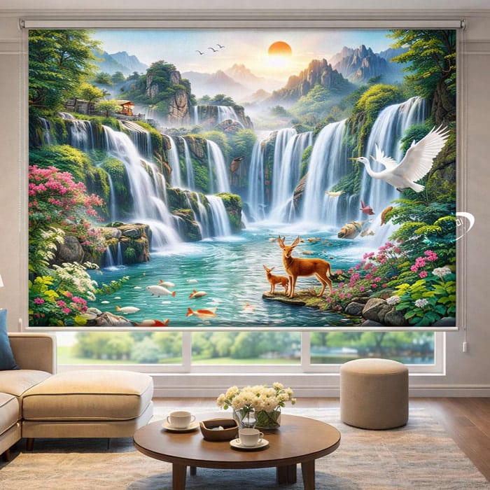 Hướng Dẫn Cách Vệ Sinh Rèm Cuốn In Tranh Đơn Giản, Sáng Đẹp Tại Nhà | In Đồng Lợi | 1