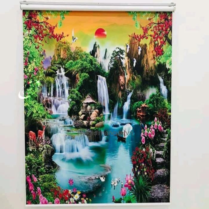 Hướng Dẫn Cách Vệ Sinh Rèm Cuốn In Tranh Đơn Giản, Sáng Đẹp Tại Nhà | In Đồng Lợi | 5