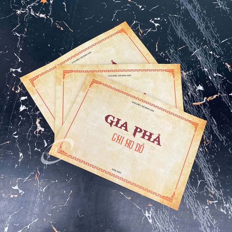 Chất Liệu In Gia Phả: 7 Loại Nên Biết Trước Khi In | In Đồng Lợi | 1