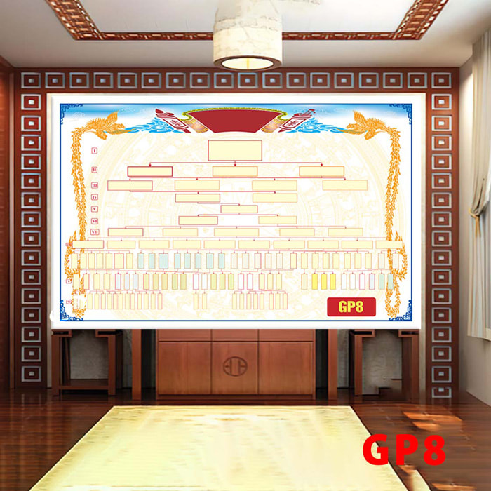 50+ Mẫu Gia Phả Đẹp, Trang Trọng Cho Gia Đình Và Dòng Họ | In Đồng Lợi | 7
