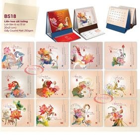 10+ Mẫu Lịch Để Bàn 2027 Thiết Kế Nhỏ Gọn Cho Bàn Làm Việc | In Đồng Lợi | 1
