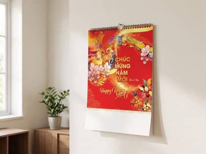 Mẫu Lịch Treo Tường 2027
