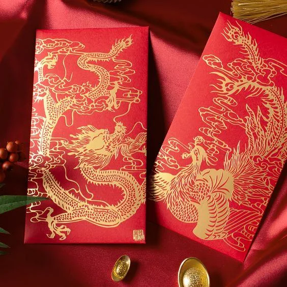 Mẫu Bao Lì Xì Đỏ Xuân Giáp Thìn 2024 | In Đồng Lợi | 1