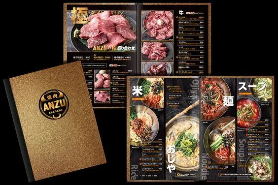 Top 20 Mẫu Menu Nhà Hàng Đẹp Được Yêu Thích Nhất Hiện Nay | In Đồng Lợi | 12