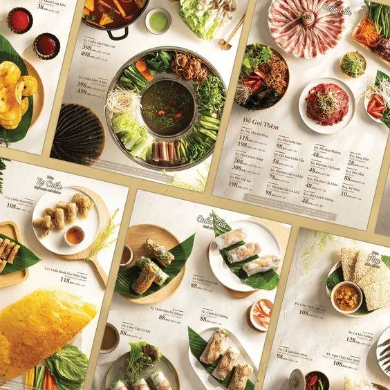 Top 20 Mẫu Menu Nhà Hàng Đẹp Được Yêu Thích Nhất Hiện Nay | In Đồng Lợi | 2