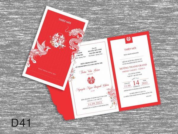 In Thiệp Cưới 29 Thiep Cuoi Rong Phuong 1 Xưởng In Thiệp Cưới Hà Nội